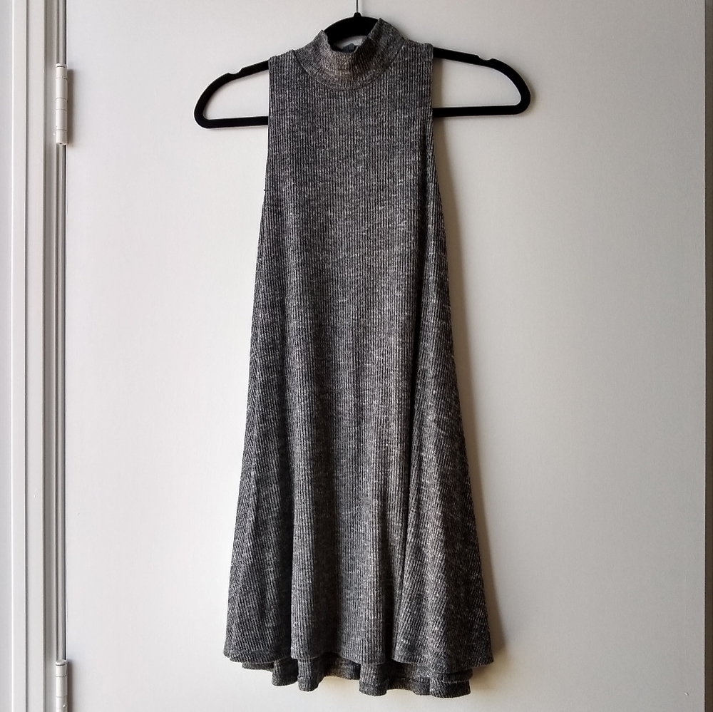 💙 stella laguna beach gray marled swing dress